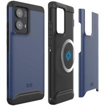 Funda TUDIA Merge para Motorola Edge 2024 Azul Índigo