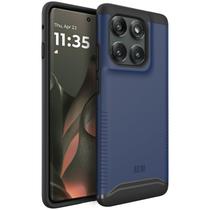 Funda TUDIA Moto Edge 2025 de Doble Capa, Antigolpes, Índigo