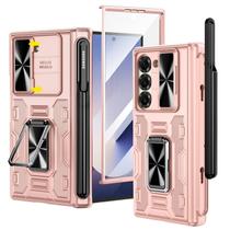 Funda VEGO para Samsung Galaxy Z Fold 6 con soporte para S Pen en rosa Funda VEGO para Samsung Galaxy Z Fold 6 con soporte para S Pen en rosa