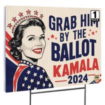 Fundamentos básicos do Yard Sign Grab Him by the Volot Kamala 2024
