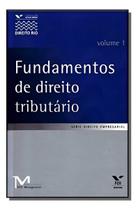 Fundamentos De Direito Tributário, Volume 1 Sortido - FGV