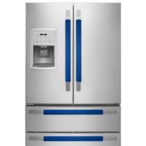 Fundas Antideslizantes Azules para Manijas de Refrigerador Miaowater Juego de 4 Piezas