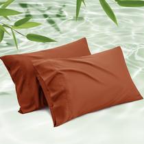 Fundas de Almohada King Size Bedsure de Rayón de Bambú Refrescante, Set de 2