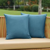 Fundas de Almohada NiNi ALL Decorativas Impermeables 50x50 cm Azul Oscuro