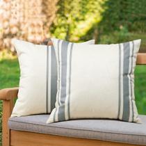 Fundas de almohada OTOSTAR impermeables para exteriores 40x40 cm (Paquete de 2) Fundas de almohada OTOSTAR impermeables para exteriores 40x40 cm (Paquete de 2)