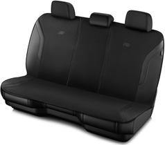 Fundas de Asiento para Auto Skechers con Espuma de Memoria y Cuero Negro para Asientos Traseros