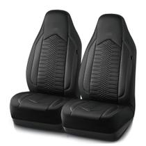 Fundas de Asiento para Auto Skechers de Espuma Viscoelástica y Cuero, Ajuste Universal
