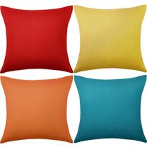 Fundas de Cojín Decorativas de Navidad Boao 45x45 cm Paquete de 4 Fundas de Cojín Decorativas de Navidad Boao 45x45 cm Paquete de 4