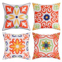 Fundas de Cojín Pyonic Impermeables para Exterior 20x20 pulgadas Juego de 4 Fundas de Cojín Pyonic Impermeables para Exterior 20x20 pulgadas Juego de 4