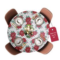 Fundas de Mesa para el Hogar Deluxe con Flores Navideñas Fundas de Mesa para el Hogar Deluxe con Flores Navideñas