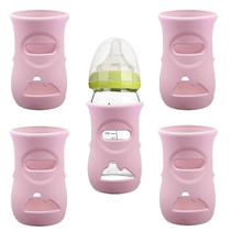 Fundas de Silicona QinSuiKai para Biberones de Vidrio Avent de 240 ml Fundas de Silicona QinSuiKai para Biberones de Vidrio Avent de 240 ml