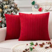 Fundas Decorativas para Cojines UGASA 2 Piezas 45x45cm Burdeos Fundas Decorativas para Cojines UGASA 2 Piezas 45x45cm Burdeos