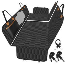 Fundas impermeables para asiento trasero de perro NECKORY para coche - S, Negro/Naranja Fundas impermeables para asiento trasero de perro NECKORY para coche - S, Negro/Naranja