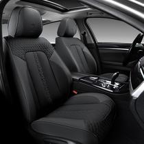Fundas para Asientos de Auto Doogo Impermeables de Cuero Sintético, Juego de 2 para el Frente
