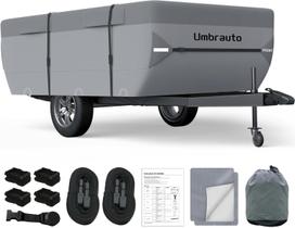Fundas para campers Umbrauto plegable pop-up impermeable 7 capas para 2,4 a 3 metros