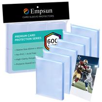 Fundas para cartas Empsun 600 transparentes y suaves, protectoras 65 x 91 mm Fundas para cartas Empsun 600 transparentes y suaves, protectoras 65 x 91 mm