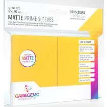 Fundas para Cartas Gamegenic Matte Prime 66x91 mm Paquete de 100 Amarillo Fundas para Cartas Gamegenic Matte Prime 66x91 mm Paquete de 100 Amarillo
