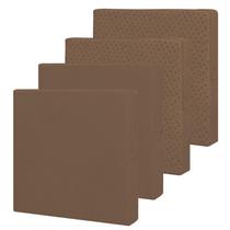 Fundas para Cojines de Patio Easy-Going 61x56x10 cm Paquete de 4 Marrón
