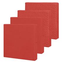 Fundas para cojines de patio impermeables y fáciles de usar, pack de 4, 22x20x10 cm