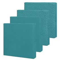 Fundas para Cojines de Patio Impermeables y Resistentes 4 Paquetes Color Azul Verdoso 22x20x10 cm Fundas para Cojines de Patio Impermeables y Resistentes 4 Paquetes Color Azul Verdoso 22x20x10 cm