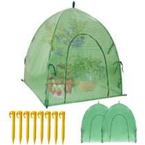 Fundas Térmicas para Plantas de Invierno - Cubierta para Macetas Elevadas 50x50x40 cm, 2 unidades