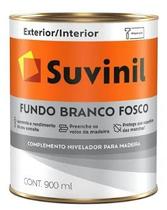 Fundo Branco Fosco para Madeira 900ml - SUVINIL Fundo Branco Fosco para Madeira 900ml - SUVINIL
