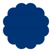 Fundo Chapado N. 7 Azul Escuro C/100 Curifest Fundo Chapado N. 7 Azul Escuro C/100 Curifest