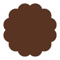 Fundo Chapado N. 7 Marrom C/100 Curifest Fundo Chapado N. 7 Marrom C/100 Curifest