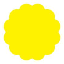 Fundo Chapado N. 9 Amarelo Bebe C/100 Curifest Fundo Chapado N. 9 Amarelo Bebe C/100 Curifest