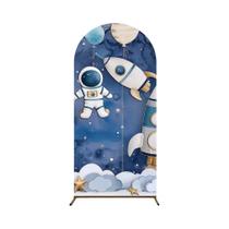 Fundo De Arco De Desenho Animado Em Tecido Elástico Para Acessórios De Fotografia De Aniversário De