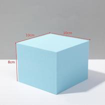 Fundo de cubo geométrico de espuma, adereços, estilo nórdico Fundo de cubo geométrico de espuma, adereços, estilo nórdico