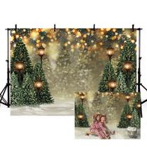 Fundo de fotografia MEHOFOND 2.4x1.8m Inverno e Natal Fundo de fotografia MEHOFOND 2.4x1.8m Inverno e Natal