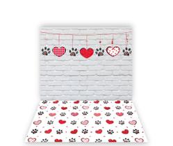 Fundo Fotográfico 1,50 X 2,10 - Patinhas Pets 002