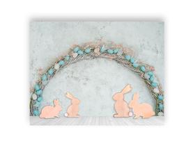 Fundo Fotográfico 1,55 X 1,20 - Pascoa Coelhinhos Clean 045 Fundo Fotográfico 1,55 X 1,20 - Pascoa Coelhinhos Clean 045