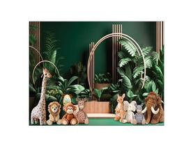 Fundo Fotográfico 1,55 X 1,20 - Safari Folhagens com Pelucias 017 Fundo Fotográfico 1,55 X 1,20 - Safari Folhagens com Pelucias 017