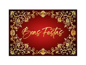 Fundo Fotográfico 2,20 x 1,50 - Ano Novo Boas Festas Vermelho 015 Fundo Fotográfico 2,20 x 1,50 - Ano Novo Boas Festas Vermelho 015