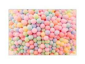 Fundo Fotográfico 2,20 x 1,50 - Balões Cores Candy 009