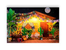 Fundo Fotográfico 2,20 x 1,50 - Casinha Festa Junina 025