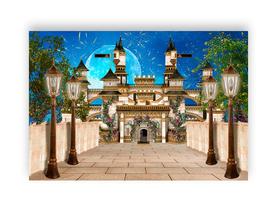 Fundo Fotográfico 2,20 x 1,50 - Entrada Castelo Encantado 004