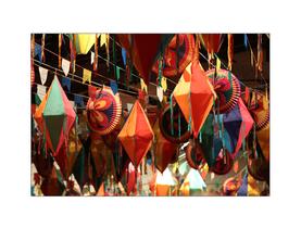 Fundo Fotográfico 2,20 x 1,50 - Festa Junina Bandeirolas 003