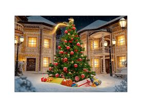 Fundo Fotográfico 2,20 x 1,50 - Natal Cidade Neve 036