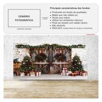 Fundo Fotográfico Cenário de Natal Mod.2 - 1,75x2,60m