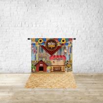 Fundo Fotográfico Cenario Pet Foto Festa Junina 2-1,20x1,70