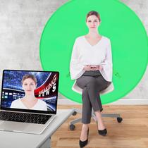 Fundo Fotográfico Chroma Key Lorben Verde Portátil Diâmetro 137cm com Bolsa