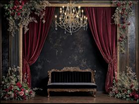 Fundo Fotográfico Dia das Mães Cenário Tecido 1,50 x 2,20m