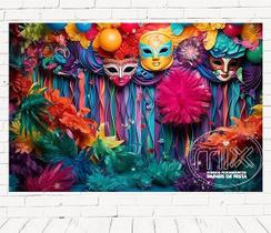 Fundo Fotográfico Em Tecido Cenario Carnaval - 220X150 - Mix estilos