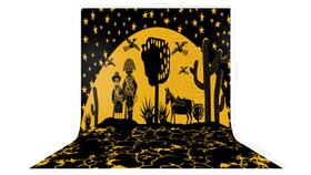 Fundo Fotográfico em Tecido Cordel Cangaceiro - 150x170cm