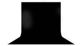 Fundo Fotográfico em Tecido Preto - 150x170cm