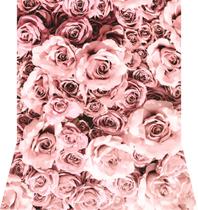 Fundo Fotográfico Em Tecido Rosas 1,50X2,50