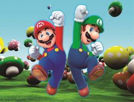 Fundo Fotográfico Em Tecido Super Mario Bross 2,80X1,50